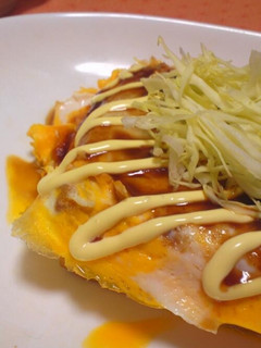 簡単♪お好み焼き風絹あげ-レシピのメイン写真