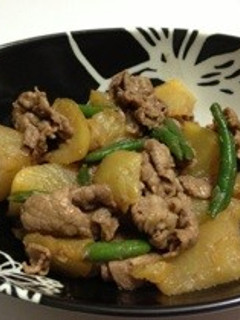 めっちゃ簡単‼牛肉と大根の甘辛絡め煮☆-レシピのメイン写真