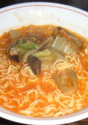 優しい味のインスタント・トマト麺-レシピのメイン写真