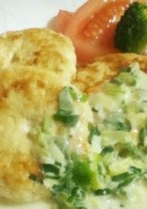 豆腐ハンバーグ ネギソース添え-レシピのメイン写真