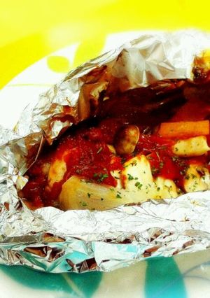 めちゃ旨!!鶏ももホイル焼きケチャソース-レシピのメイン写真