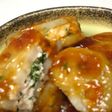 鶏肉のレンコン挿み煮