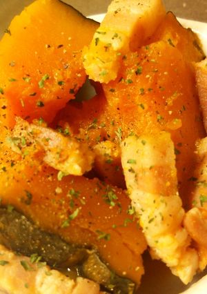 かぼちゃの煮物ーコンソメバージョンー-レシピのメイン写真
