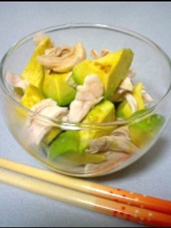 アボカドとささみの和え物-レシピのメイン写真
