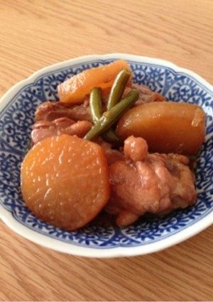 お酢でさっぱり☆鶏肉と大根の旨濃く煮-レシピのメイン写真