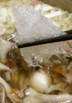 ふわぁっとろっ　寒天しゃぶしゃぶ-レシピのメイン写真