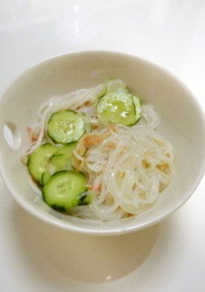 簡単!!チーズ風味の春雨サラダ-レシピのメイン写真