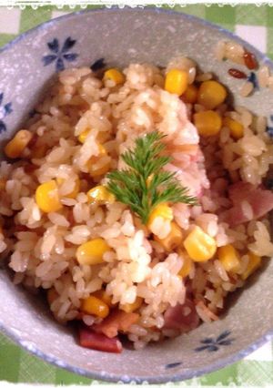 簡単！醤油麹でコーンご飯-レシピのメイン写真