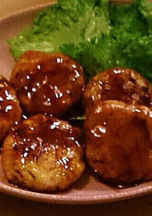 ふんわりこってり♪鶏つくね-レシピのメイン写真