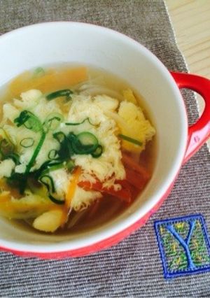 ふわふわ☆たまごスープ-レシピのメイン写真