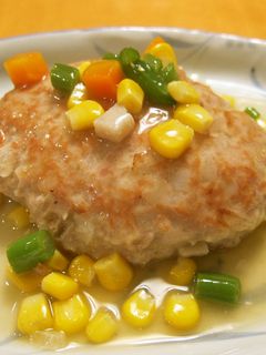 とりひき肉とれんこんの和風あんかけ-レシピのメイン写真