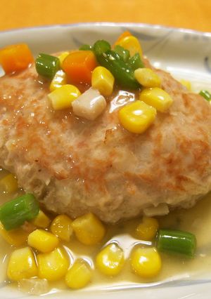 とりひき肉とれんこんの和風あんかけ-レシピのメイン写真