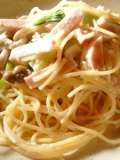 酒粕を使ったクリームパスタ-レシピのメイン写真