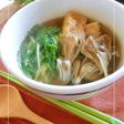 あさつき・舞茸・絹揚げのプチッと和スープ