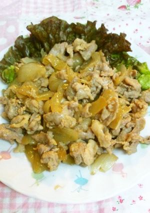 豚肉の柚子こしょう炒め-レシピのメイン写真