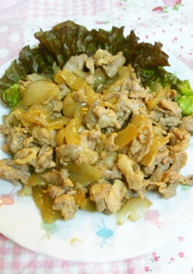 豚肉の柚子こしょう炒め-レシピのメイン写真