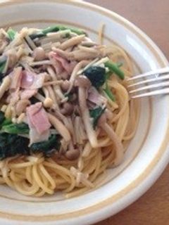 きのこの簡単和風パスタ-レシピのメイン写真