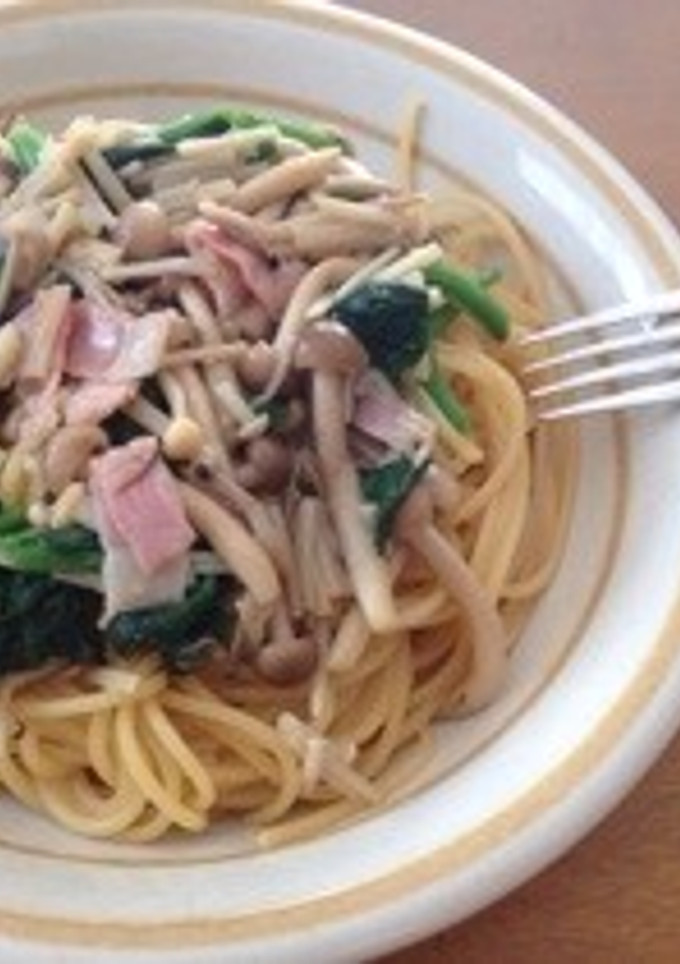 きのこの簡単和風パスタ-レシピのメイン写真