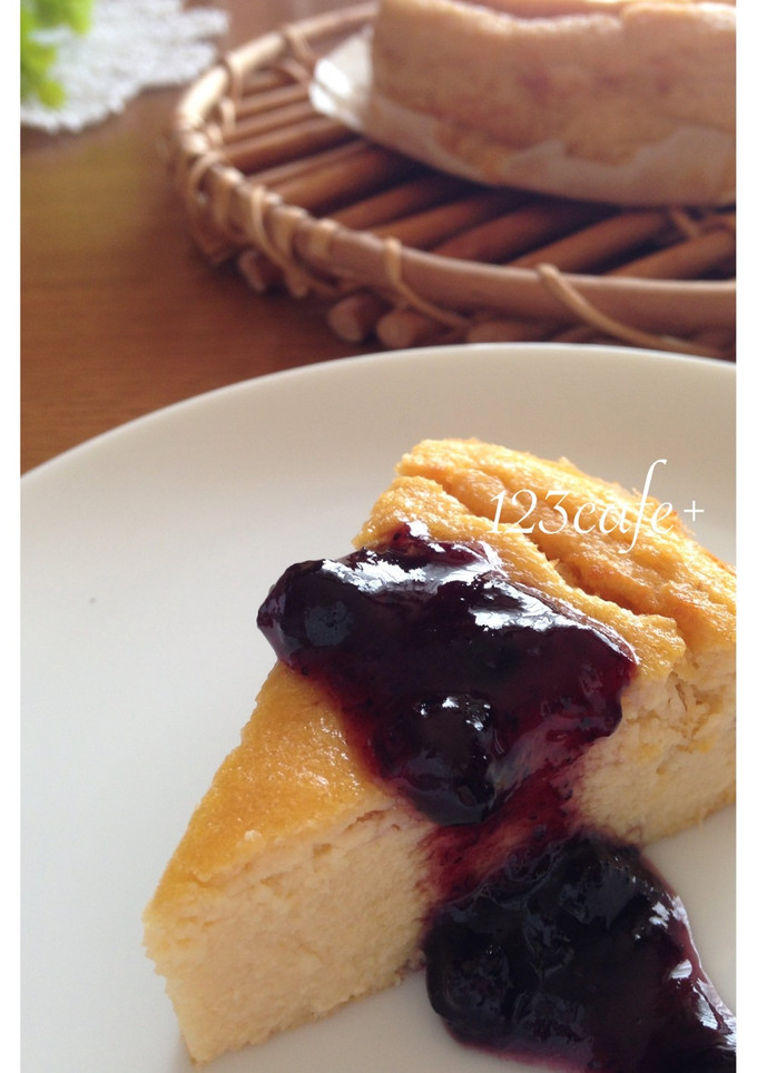 簡単！HMとおからの低カロチーズケーキ☆-レシピのメイン写真