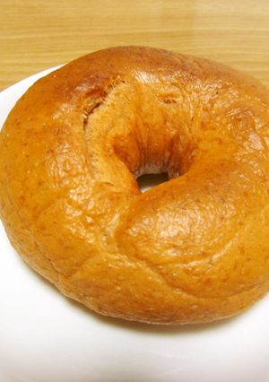 野菜ジュースのベーグル-レシピのメイン写真