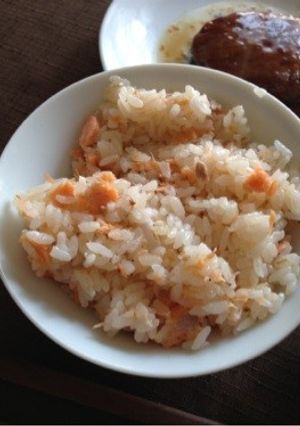 鮭の炊き込み飯♥-レシピのメイン写真