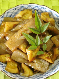 ちくわとこんにゃくの煮物-レシピのメイン写真