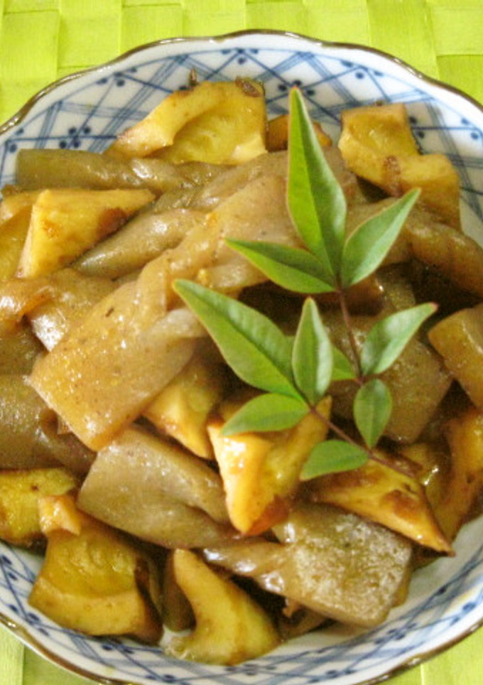 ちくわとこんにゃくの煮物-レシピのメイン写真