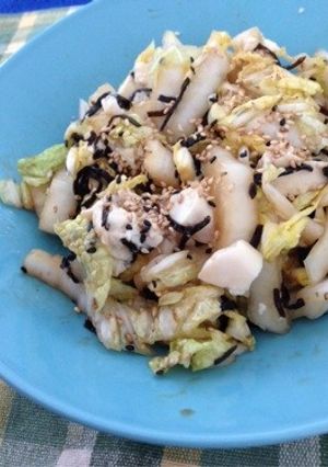 豆腐の白菜塩昆布和え。-レシピのメイン写真