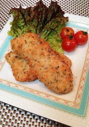鶏むね肉の香草パン粉焼き-レシピのメイン写真