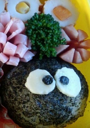 簡単キャラ★海苔のカス★まっくろくろすけ-レシピのメイン写真