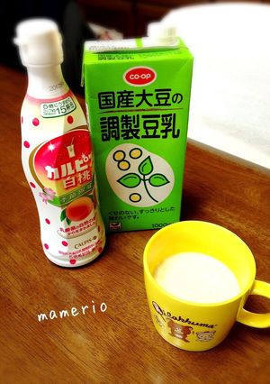 豆乳カルピス♪-レシピのメイン写真