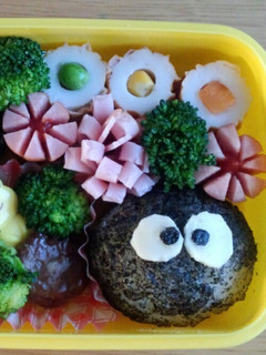 簡単キャラ弁★ちくわの信号-レシピのメイン写真