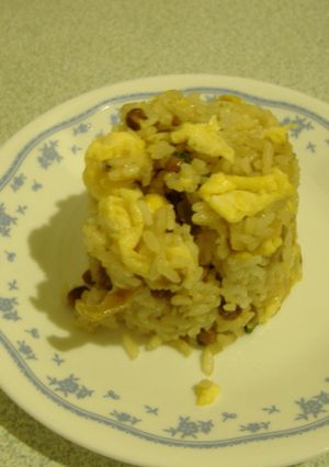納豆とザーサイでパパッとチャーハン-レシピのメイン写真
