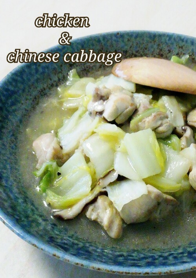 鶏肉と白菜のとろとろ煮-レシピのメイン写真