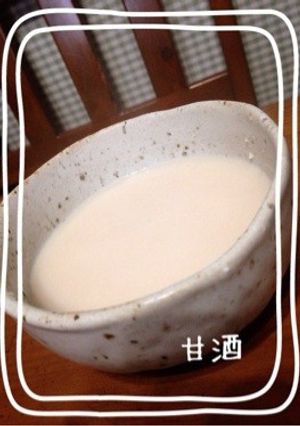 甘酒-レシピのメイン写真