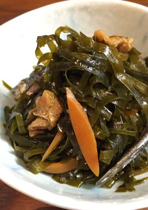 簡単美味しい八戸の切り昆布煮-レシピのメイン写真