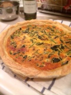 キッシュ★ほうれん草+ベーコン+きのこ-レシピのメイン写真
