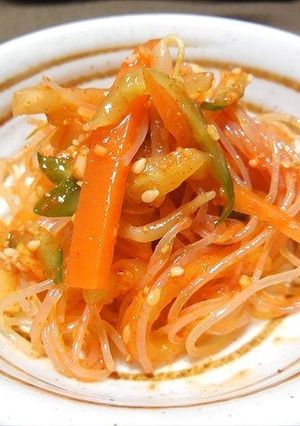 ビビン麺風♪　韓国春雨サラダ　どすぇ-レシピのメイン写真