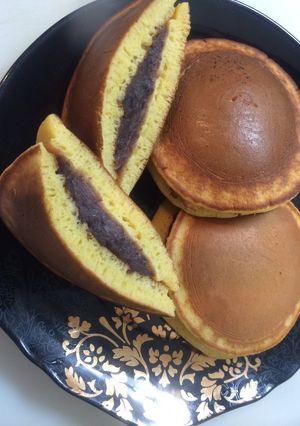 豆乳ふわふわどら焼き♡-レシピのメイン写真
