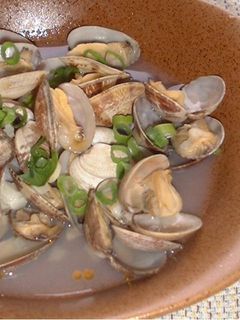 ひと味違うあさりの酒蒸し-レシピのメイン写真