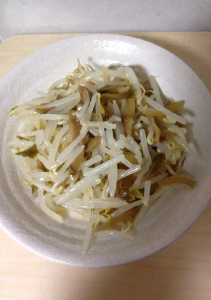 もやしとザーサイの和え物-レシピのメイン写真