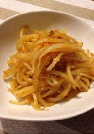 ピリ辛もやし☆-レシピのメイン写真