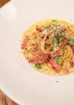 クリーミー♫本格的カルボナーラ-レシピのメイン写真