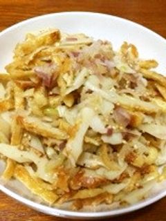 竹輪と油揚げのツマミ-レシピのメイン写真