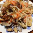 もやしのボンゴレ風〜