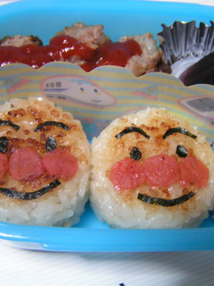 アンパンマンの焼きおにぎり-レシピのメイン写真