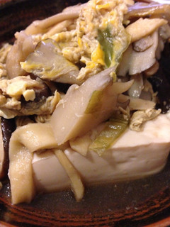 ☆寒い日にきのこ豆腐☆-レシピのメイン写真
