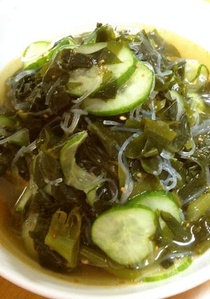 たっぷりワカメの中華味♪-レシピのメイン写真