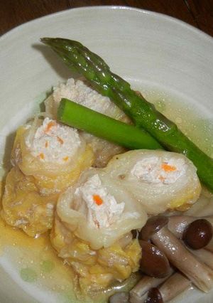 鶏胸肉ミンチの白菜ロール-レシピのメイン写真