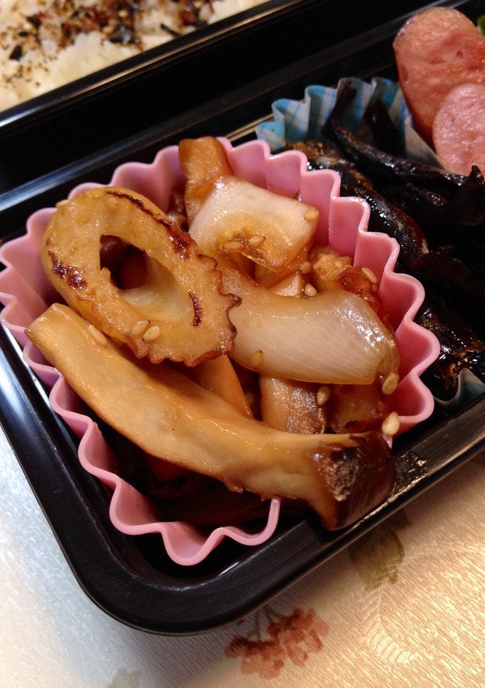 簡単！お弁当にちくわの甘辛炒め-レシピのメイン写真